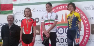 Premiazione Elena Garusova Campionati Italiani Strada Master