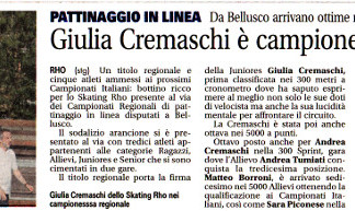 Campionate Regionali Bellusco